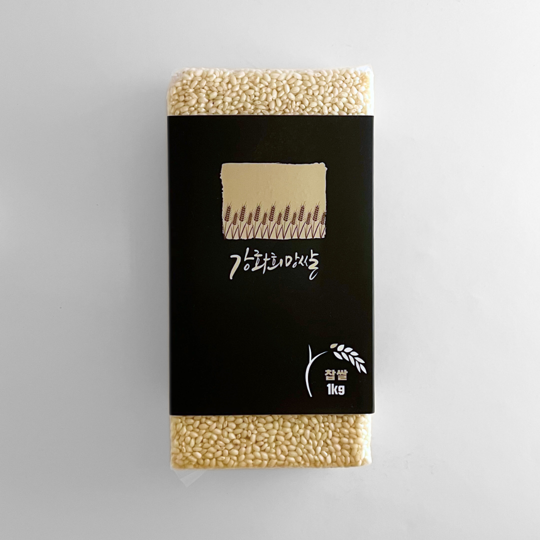 강화희망쌀 찹쌀 1KG(GangHwa Korean Glutinous Rice 1KG)