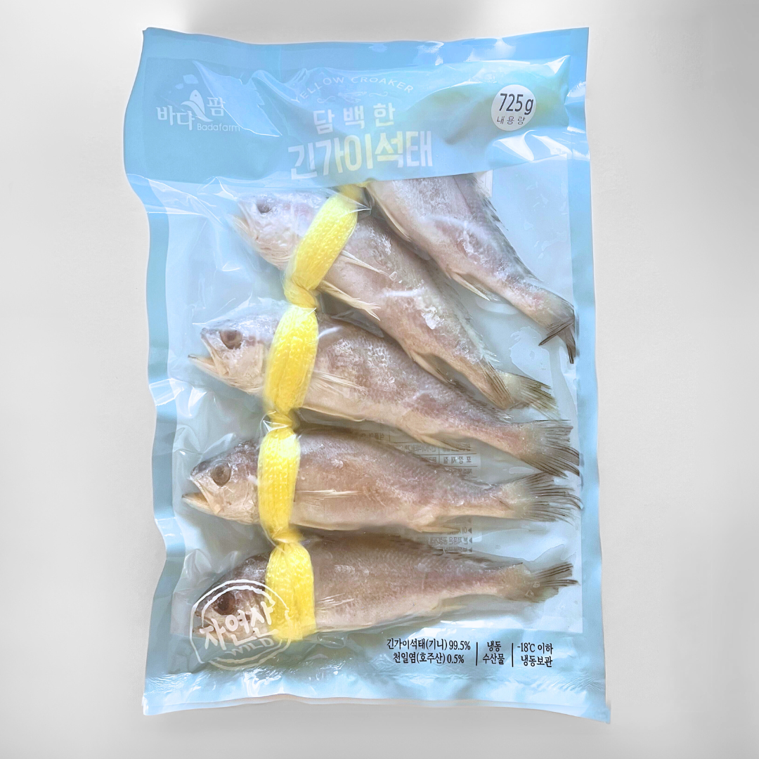 바다팜 담백한 긴가이석태 725G(DF Yellow Croaker 725G)