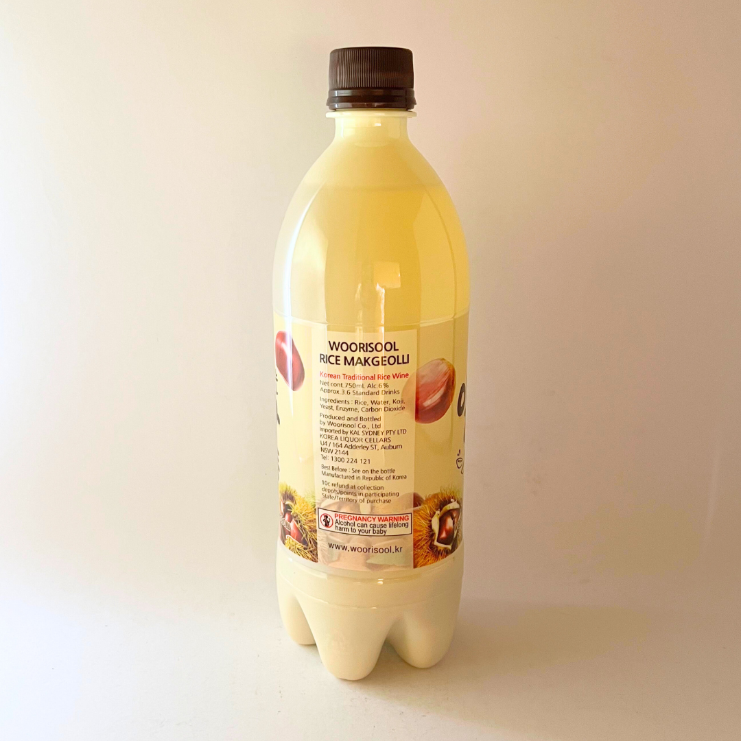우리술 톡쏘는 알밤동동 750ml(WS Rice Wine Chestnut 750ml)