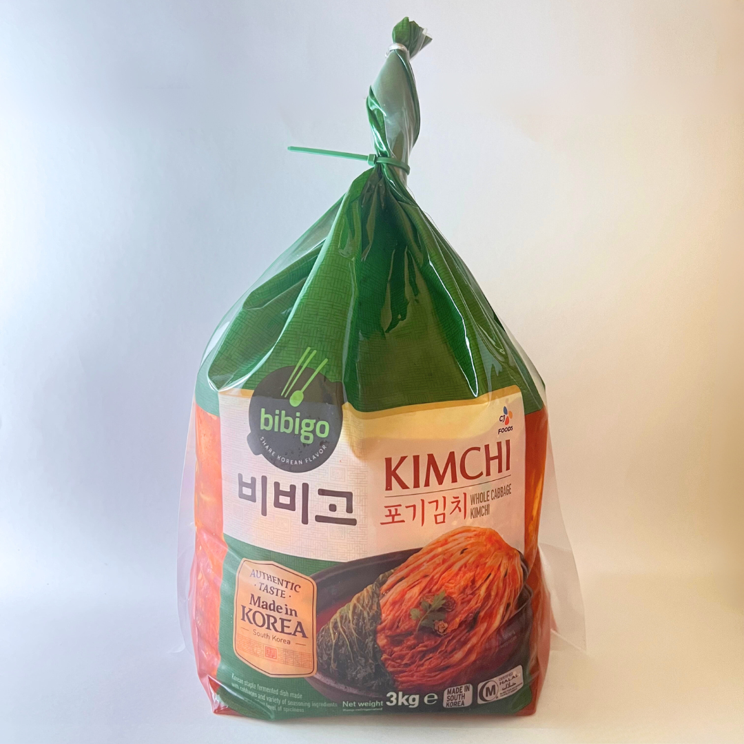 CJ 비비고 포기김치 3KG(CJ Whole Cabbage Kimchi 3KG)