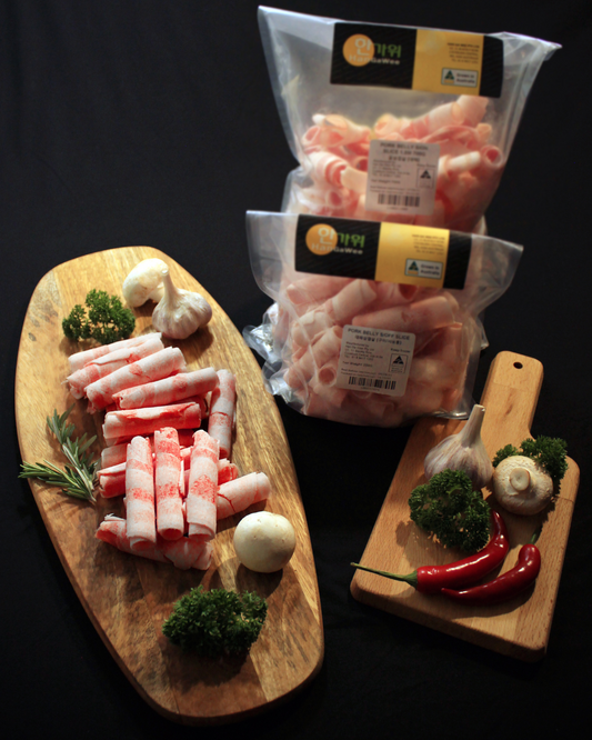 대패삼겹살 1.5mm 700g(Pork Belly(Skin Off) 1.5mm 700g)