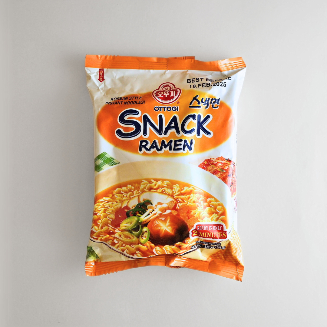 오뚜기 스낵면 싱글 108G(OTG Snack Ramen (EX) 108G)[SINGLE]