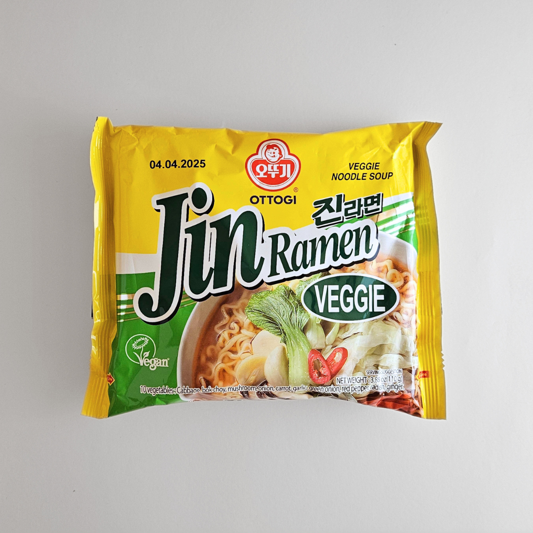 오뚜기 진라면 베지 110G(OTG JinRamen Veggie EX 110G)[SINGLE]