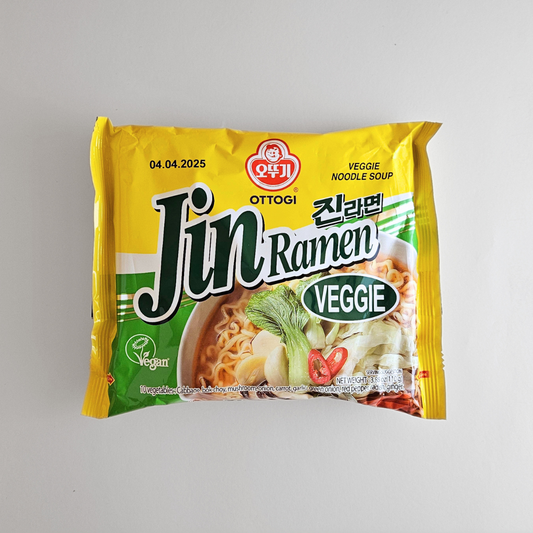 오뚜기 진라면 베지 110G(OTG JinRamen Veggie EX 110G)[SINGLE]