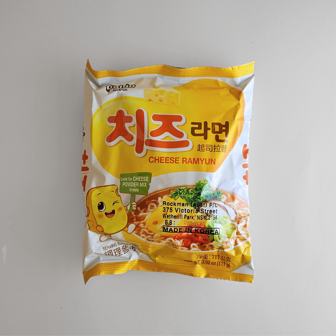 팔도 치즈라면 111g(PD芝士拉面111g)[SINGLE]