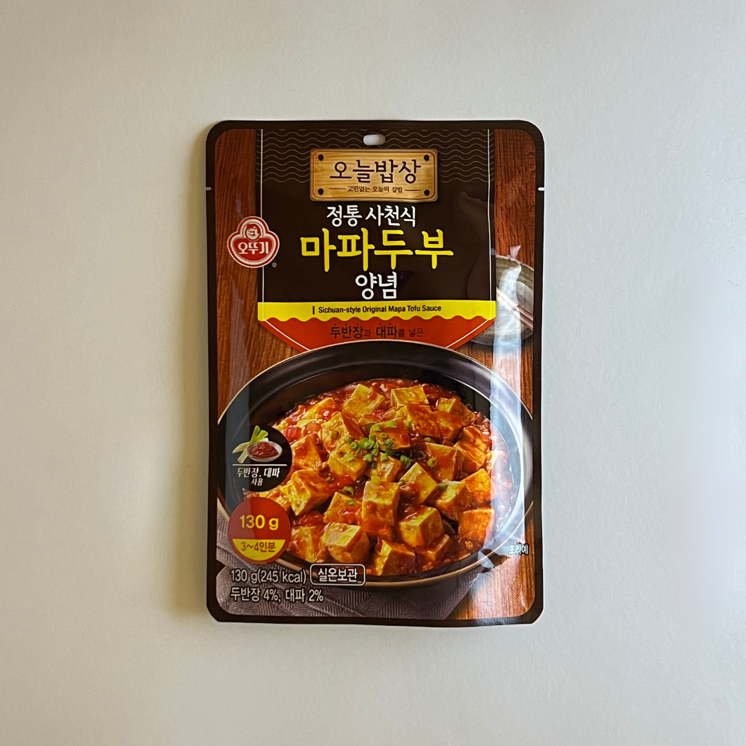 오뚜기 정통사천식 마파두부 양념 130G(OTG Mapa Tofu Sauce 130G)