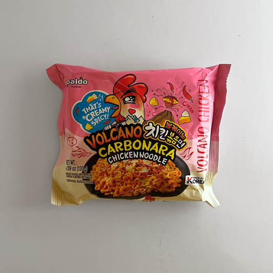 팔도 볼케이노 치킨 까르보나라 130G(PD VOLCANO CHICKEN CARBONARA 130G)