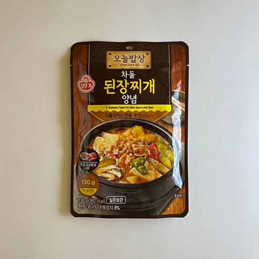 오뚜기 차돌된장찌개 양념 130g(OTG Soybean Stew Sauce with Beef 130g)