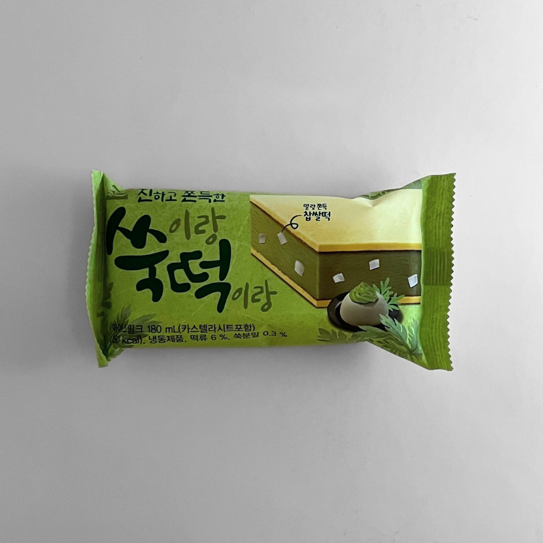 서주 쑥떡 샌드 180ML(SJ MUGWORT RICE CAKE ICE 180ML)