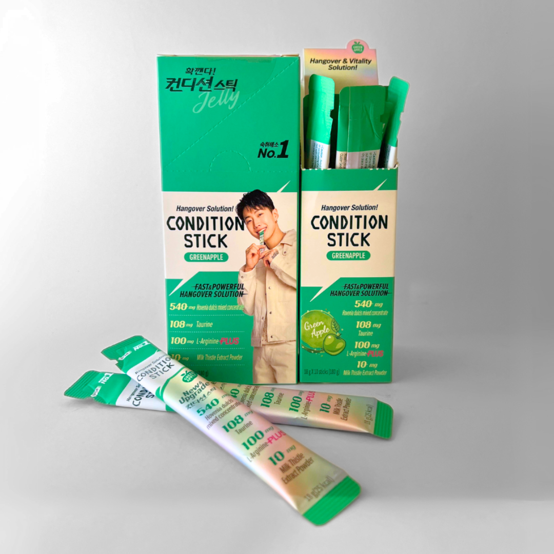 노엔 컨디션스틱 그린애플 수출 18G*10(IN Condition Stick GreenApple (EX) 18G*10)[多]