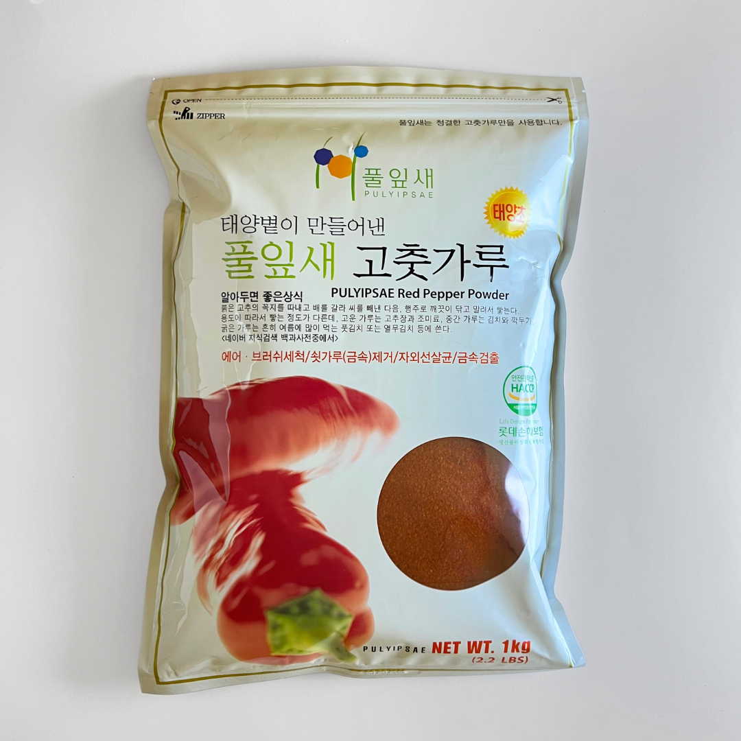 풀잎새 고추і루 김치용 1KG(PLS 辣椒粉粗 1KG)