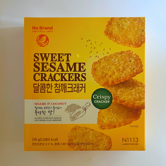 노브랜드 참깨크래커 216G(NB SWEET SESAME CRACKERS 216G)