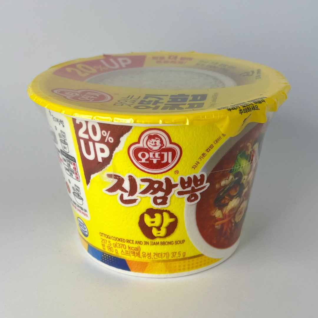 오뚜기 컵밥 진짬뽕밥 217.5g(OTG JIN JAMBBONG 杯饭 217.5g)