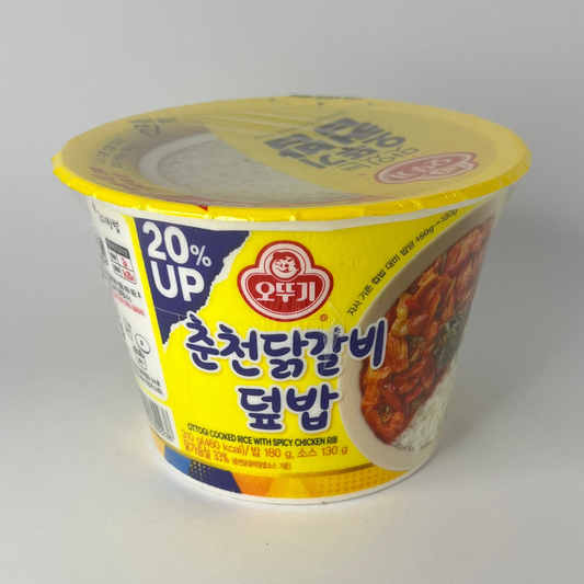 오뚜기 컵밥 춘천닭갈비덮밥 280g(OTG Chicken BBQ with Rice 280g)