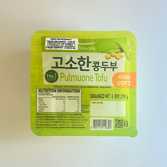 풀무원 찌개용 두부 290g(PMO Soft Tofu 290g)