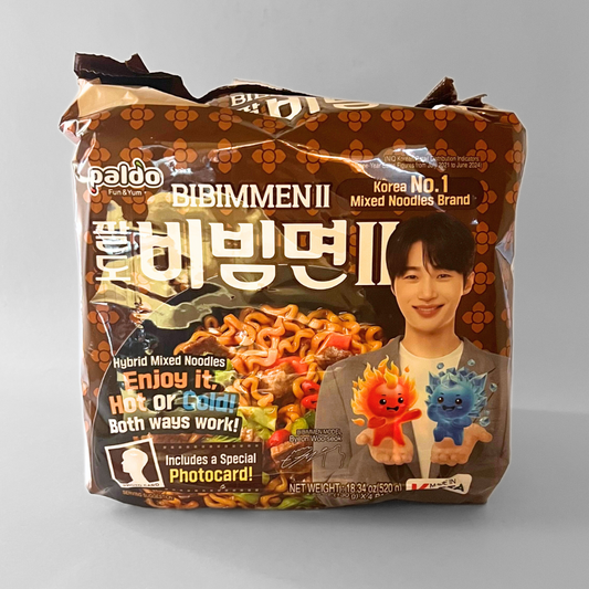 팔도 비빔면 2 멀티 130g*4(PD Bibim Men 2 Soy sauce & Black pepper)[MULTI]