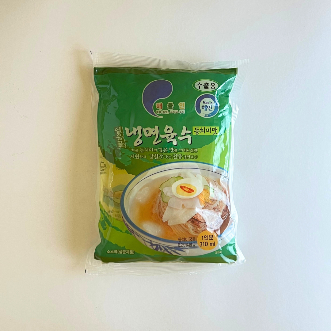 해인 냉면육수(동치미) 310ml(HI 冷面汤(萝卜) 310ml)[SINGLE]