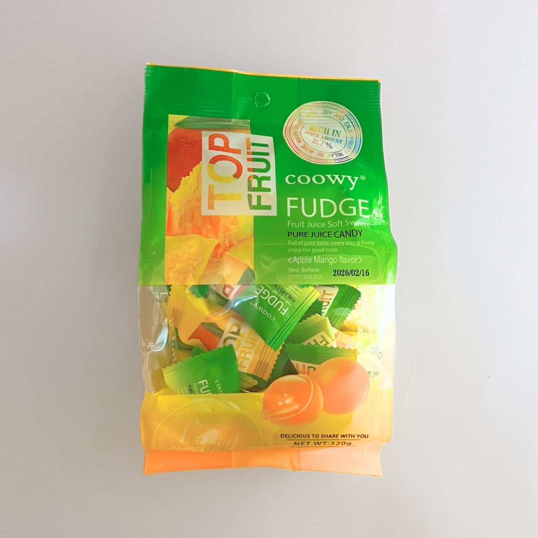 애플망고 젤리 320G(TOP FRUIT FUDGE APPLE MANGO 320G)