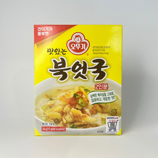 오뚜기 즉석 북엇국 34g(OTG Instant Pollack Soup 34g)