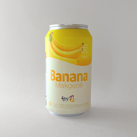 국순당 바나나막걸리캔 350ml(KSD Rice Wine Banana Can 350ml)[SINGLE]