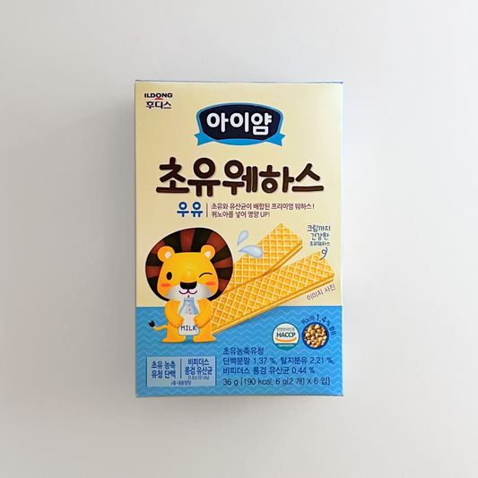 일동후디스 아이얌 초유 웨하스 우유 36G(IDF Milk Wafers 36G)