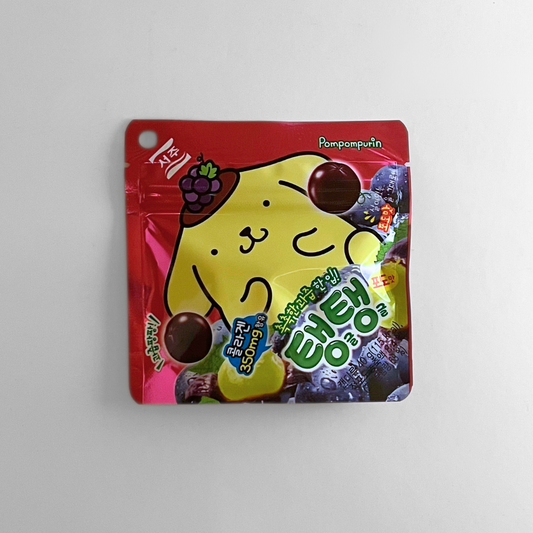 서주 폼폼푸린 탱글탱글 젤리 포도 40G(SJ Sanrio Plump Jelly Grape 40G)
