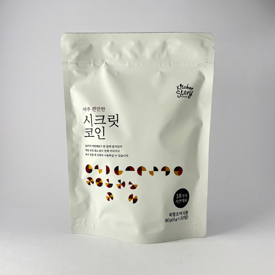 키친스토리 아주편안한 시크릿코인 4G*20(KS Seafood Stock 4G*20)