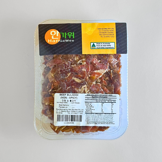 양념 소불고기 500g(Beef Bulgogi non-spicy 500g)