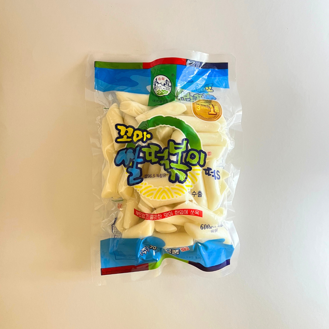송학 꼬마 쌀떡볶이떡 600G(SH Rice Cake Stick Mini 600G)