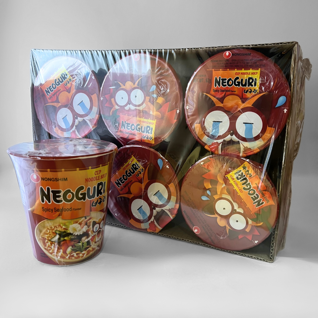 농심 너구리컵(매운맛) 62g*6(NS Neoguri杯(辣) 62g*6)[MULTI]