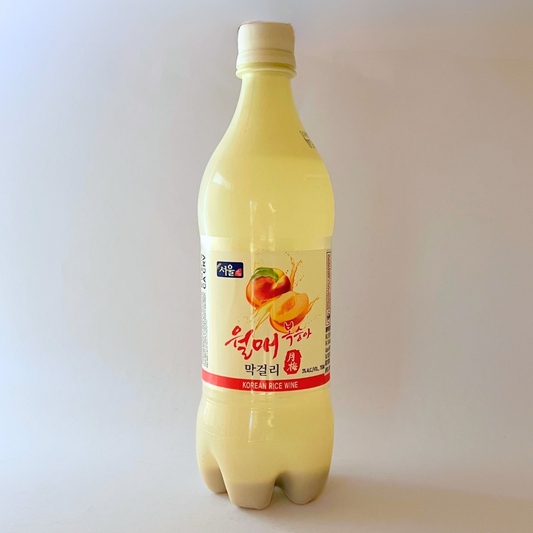 월매 복숭아 막걸리 750ml(JS Walmae Peach Rice Wine 750ml)