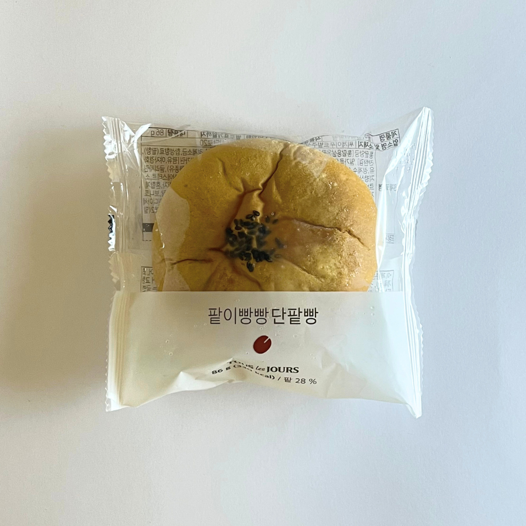 뚜레쥬르 팥 Been 빵빵한 단팥빵 86G(TJ 面包红豆 86G)