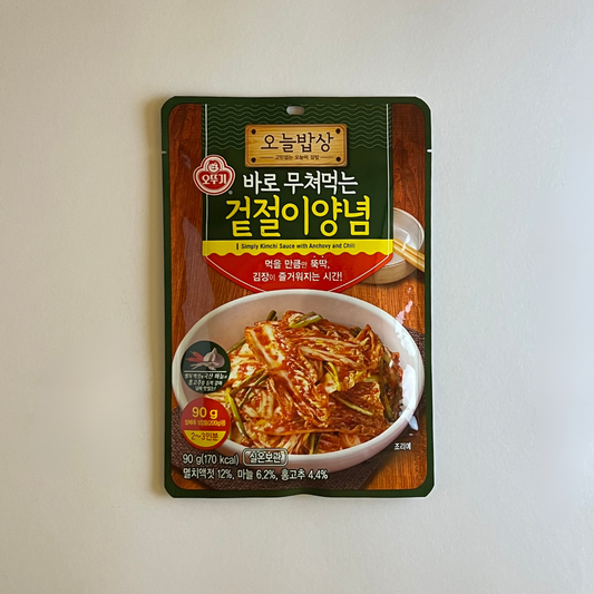 오뚜기 바로무쳐먹는 겉절이양념 90G(OTG KIMCHI SAUCE 90G)