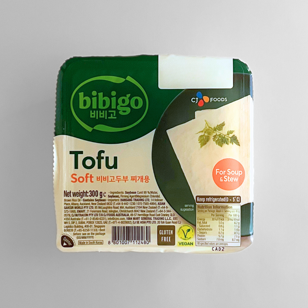 CJ 맛있는 콩두부(찌개용) 300g(CJ Tofu(Soft) 300g)