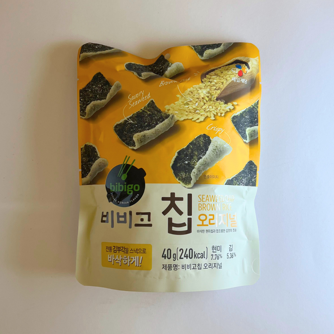 CJ 비비고 칩 오리지널 40G(CJ SEAWEED CHIP BROWN RICE 40G)