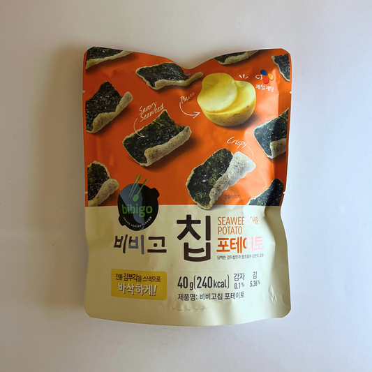 CJ 비비고 칩 포테이토 40G(CJ SEAWEED CHIP POTATO 40G)