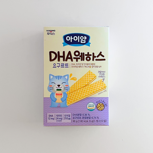일동후디스 아이얌 DHA 웨하스 요구르트 36G(IDF Yogurt Wafers 36G)