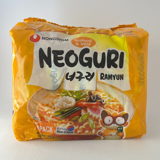 농심 너구리(순한맛) 멀티(NS Neoguri(mild) 120g*5)[MULTI]