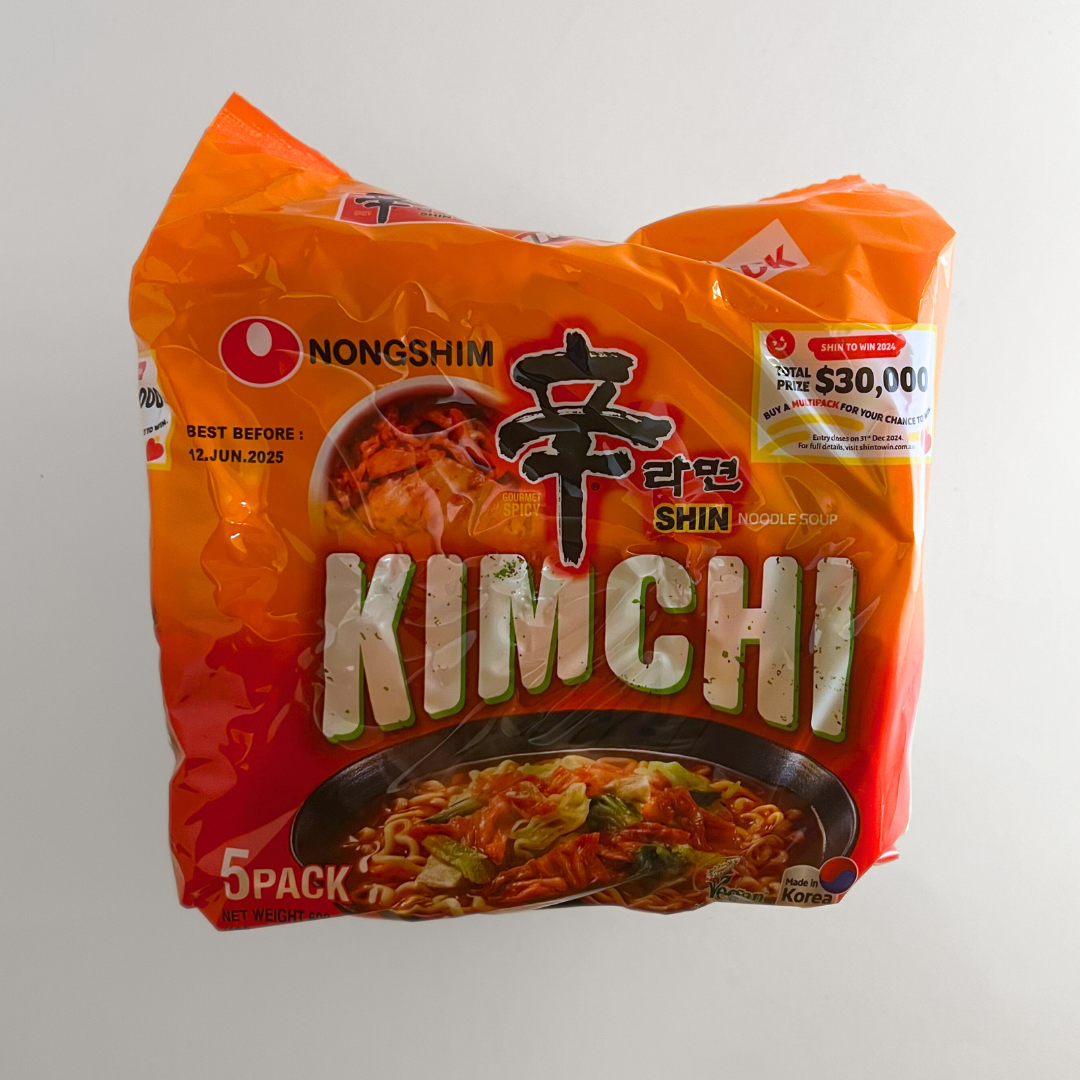 농심 신라면 김치 멀티(NS Shin Kimchi Ramen 120g*5)[MULTI]