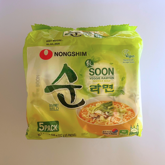 농심 순라면 멀티(NS Soon Vege Ramen 112g*5)[MULTI]