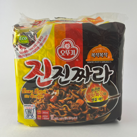 오뚜기 진진짜라 멀티(OTG JINJINJJARA Ramen 135G*4)[MULTI]