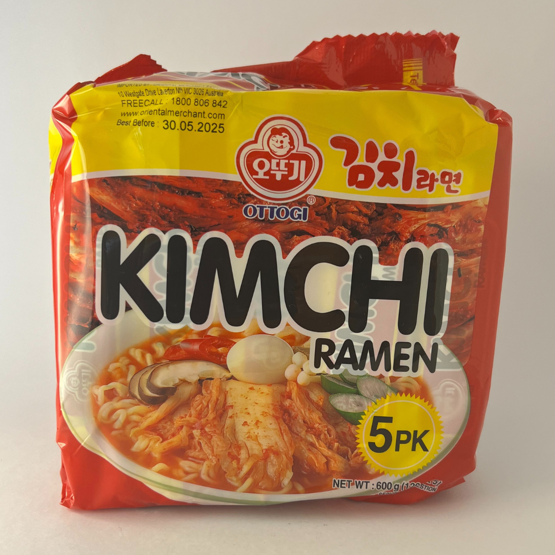 오뚜기 김치라면 멀티(OTG Kimchi Ramen 120g*5)[MULTI]