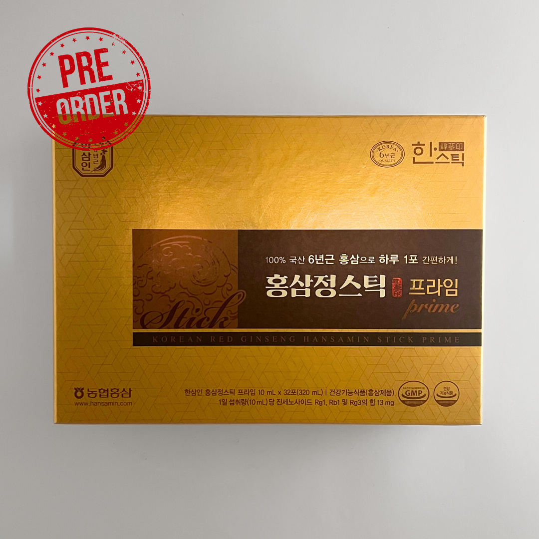 [Pre Order] 한삼인 홍삼정스틱 프라임 10ml*32(HSI Red Ginseng Stick PRIME 10ml*32)