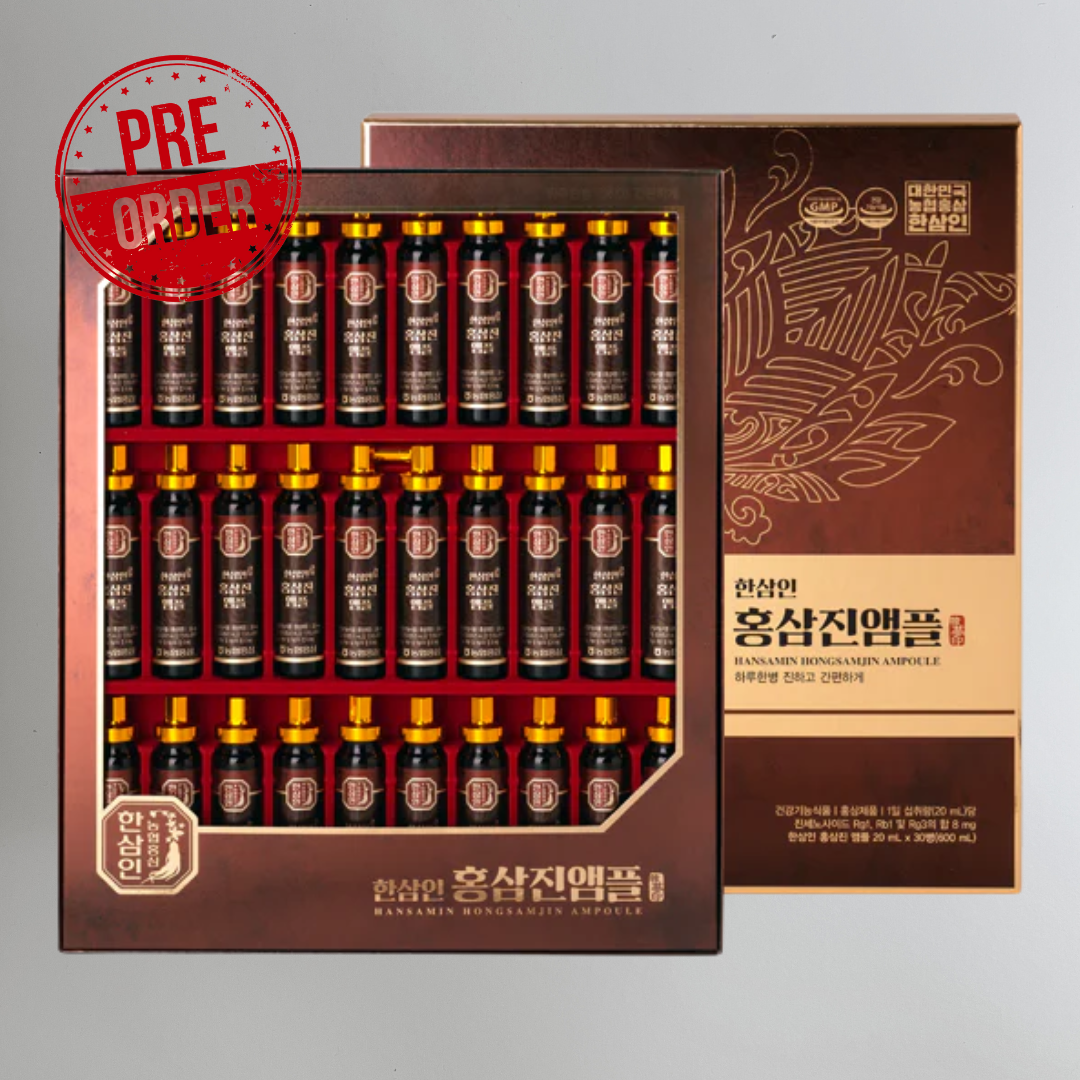 [Pre Order] 한삼인 홍삼진앰플 20ml*30(HSI Hongsamjin Ampoule 20ml*30)[MULTI]