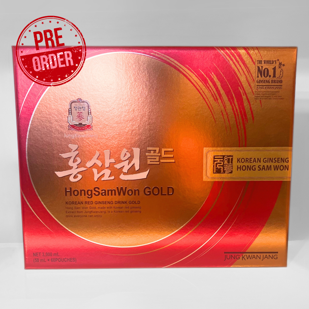 [Pre Order] 정관장 홍삼원 골드 50ml*60(KGC Korean Red Ginseng Drink Gold 50ml*60*)